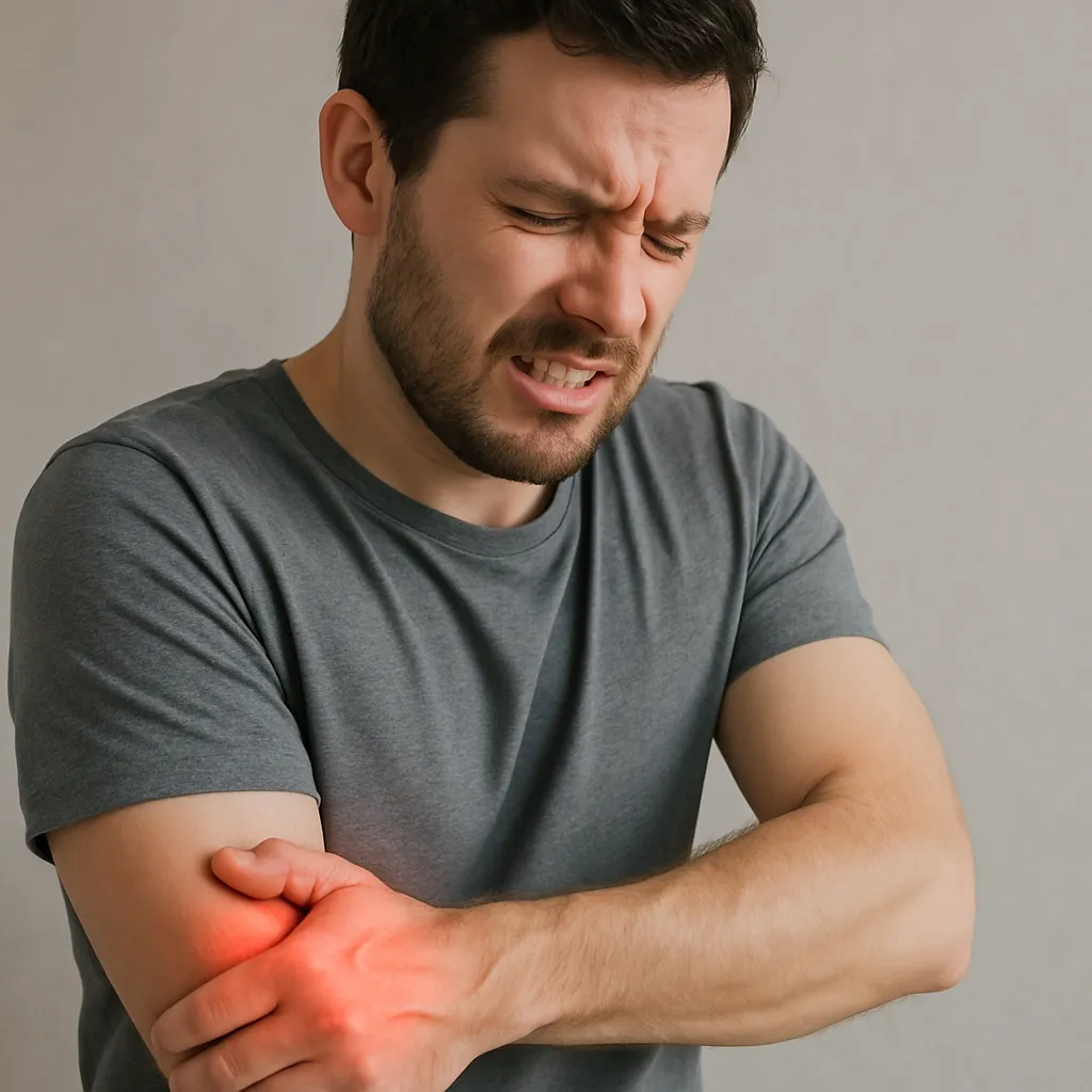 Cơn đau nhói buốt, đau khi cử động cánh tay