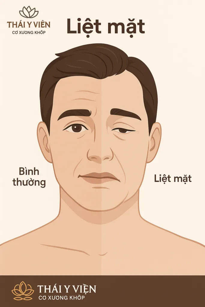 Triệu chứng liệt mặt