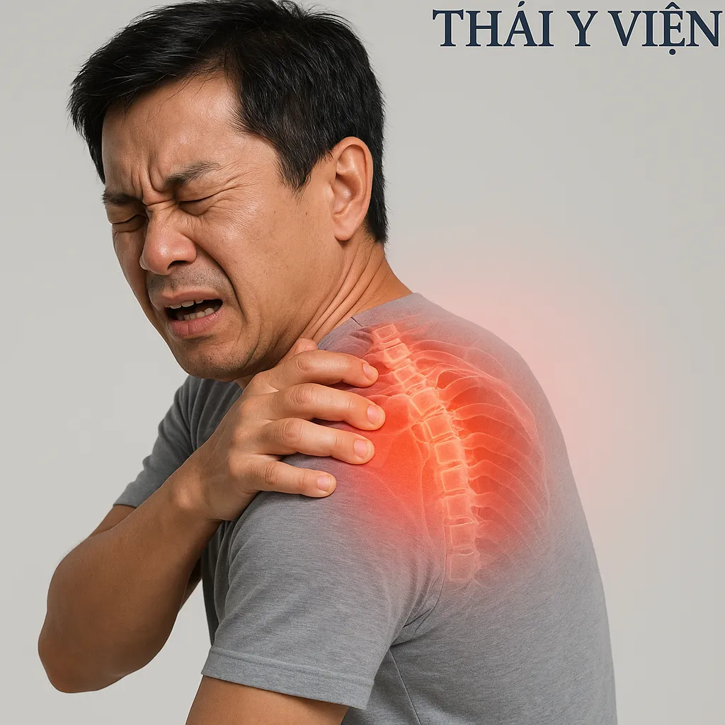 Đau nhức vùng vai và lưng