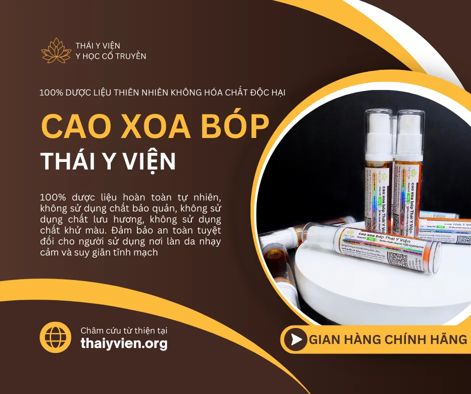 Thành phần thảo dược Cao Xoa Bóp Thái Y Viện