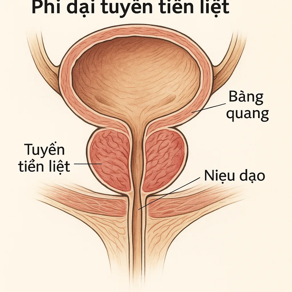 Giải phẫu tuyến tiền liệt