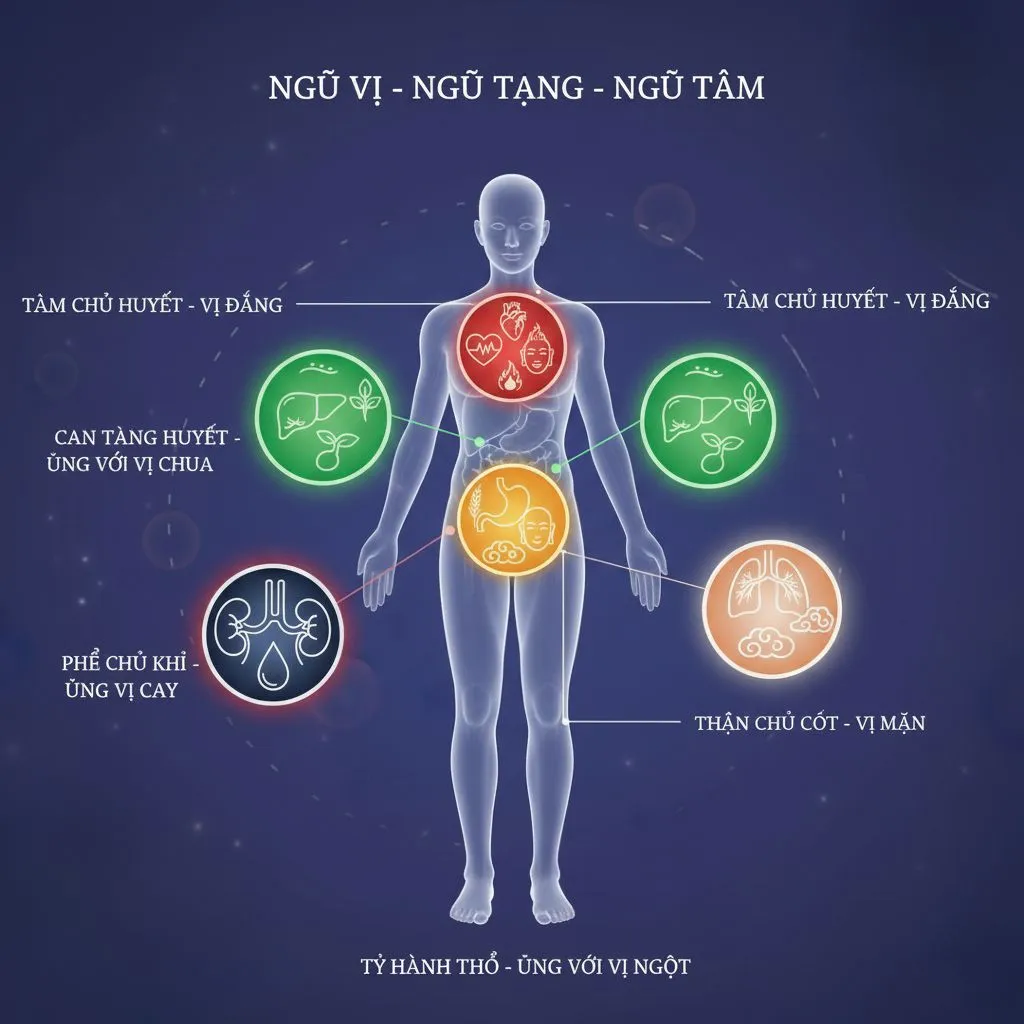 Ngũ Hành Nhập Ngũ Tạng
