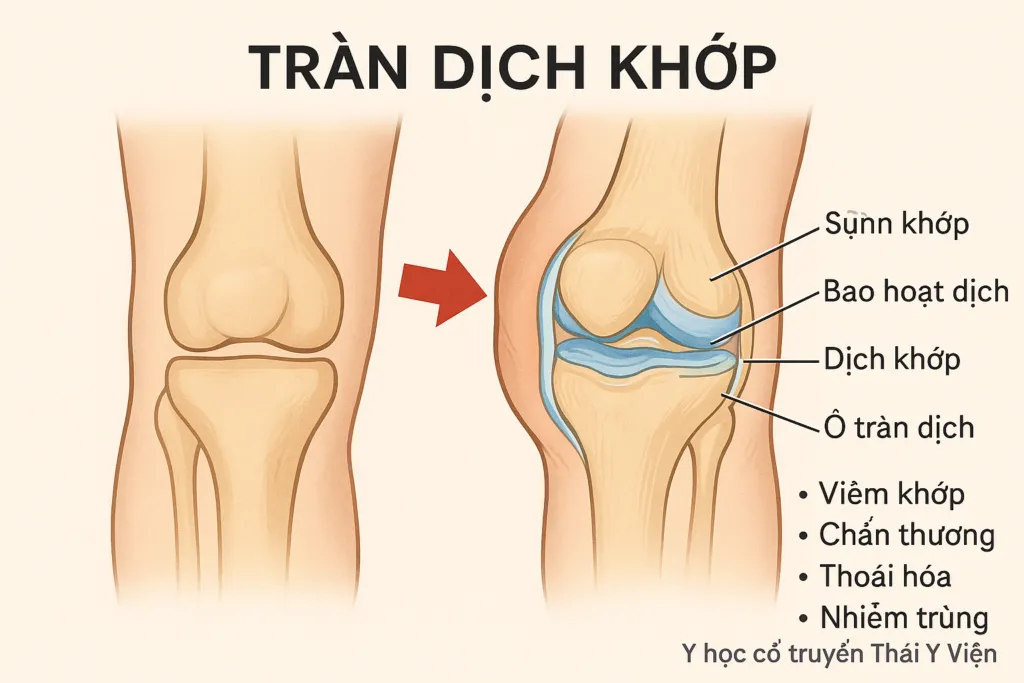 Cơ chế tràn dịch khớp